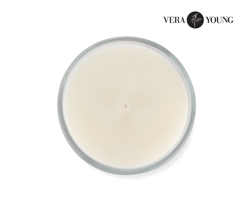 Sojas vaska svece 170g - Citronzāle & ingvers - VERA YOUNG