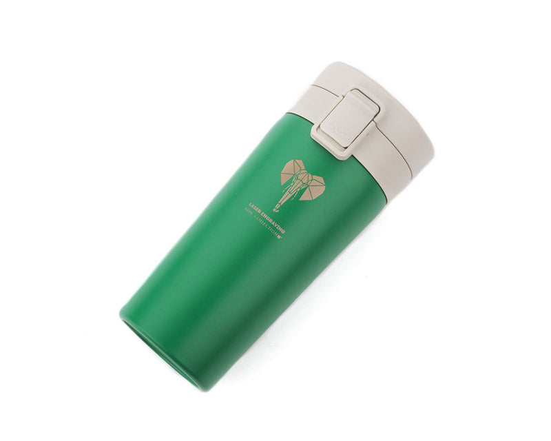 Travel mug STAR zaļa 350 ml