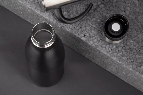 Ceļojumu termopudele BURN 530 ml, melns