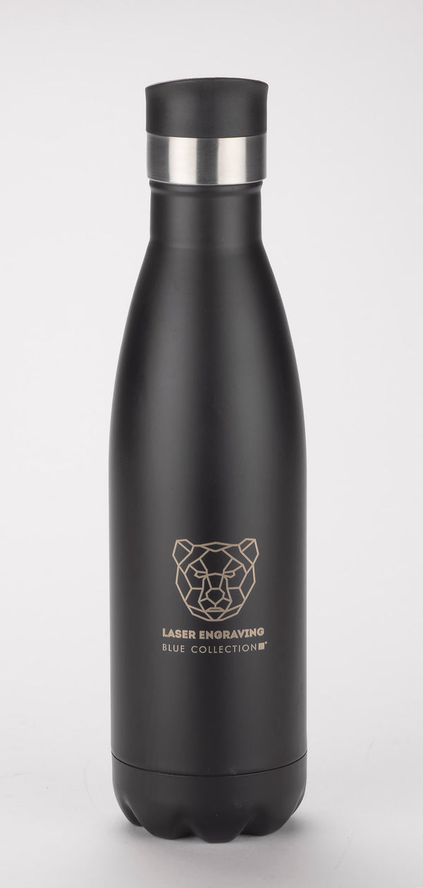 Ceļojumu termopudele BURN 530 ml, melns