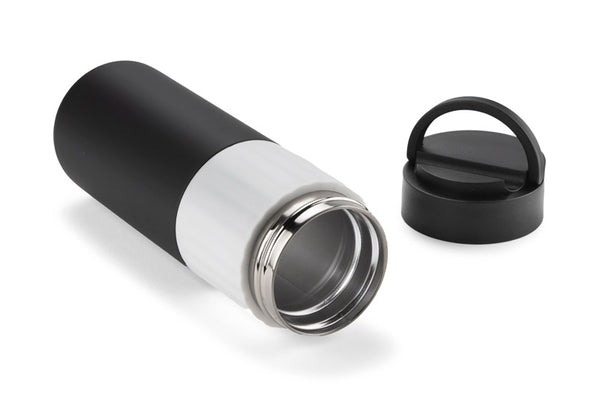 Vakuma pudele HOLDEN 500 ml, melna ar baltu