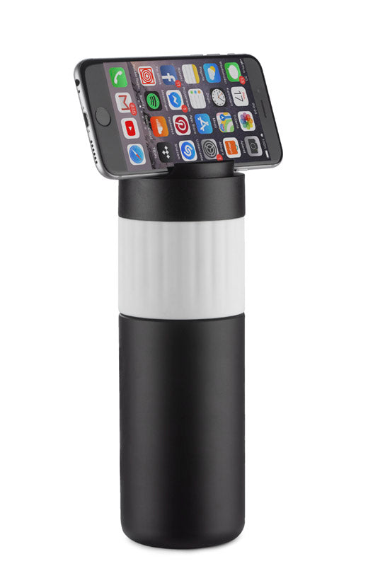 Vakuma pudele HOLDEN 500 ml, melna ar baltu