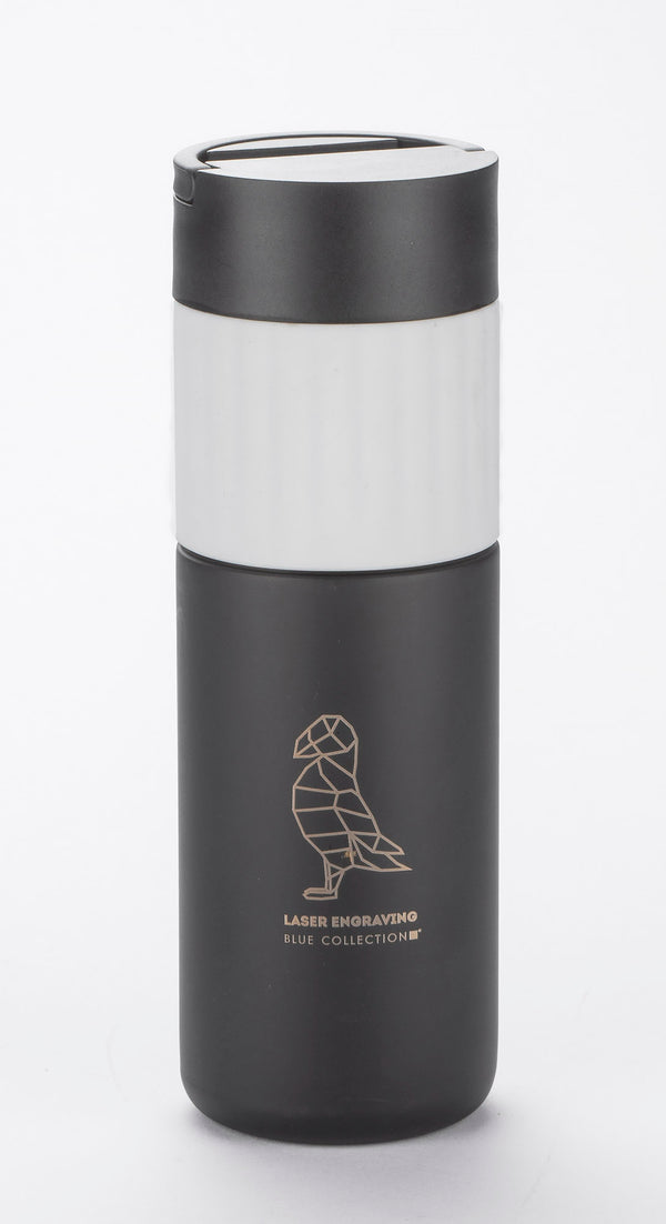 Vakuma pudele HOLDEN 500 ml, melna ar baltu