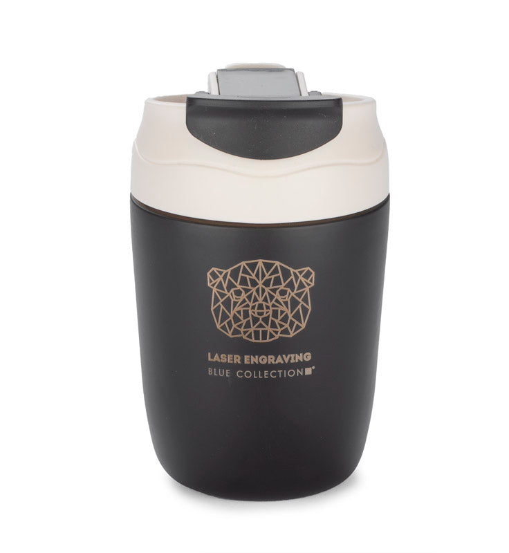 Termokrūze DOPPIO melna 360 ml