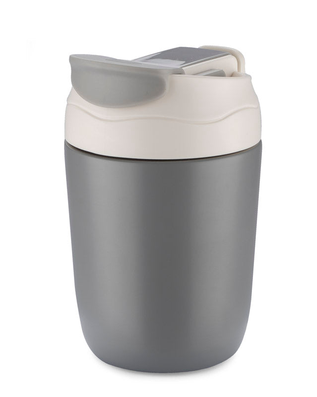Termokrūze DOPPIO pelēka 360 ml