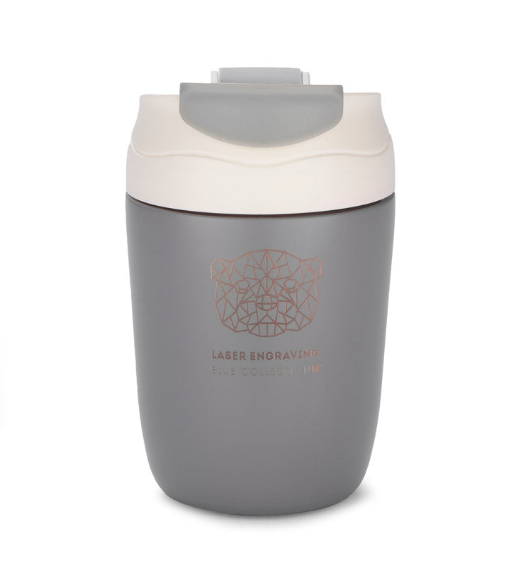 Termokrūze DOPPIO pelēka 360 ml