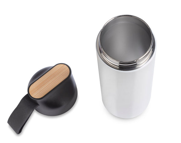 Ceļojumu termopudele ELSA 600 ml, balta