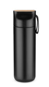 Ceļojumu termopudele ELSA 600 ml, melna