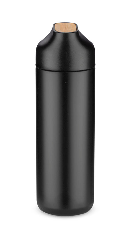 Ceļojumu termopudele ELSA 600 ml, melna