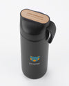 Ceļojumu termopudele ELSA 600 ml, melna