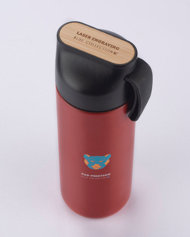 Ceļojumu termopudele ELSA 600 ml, sarkana
