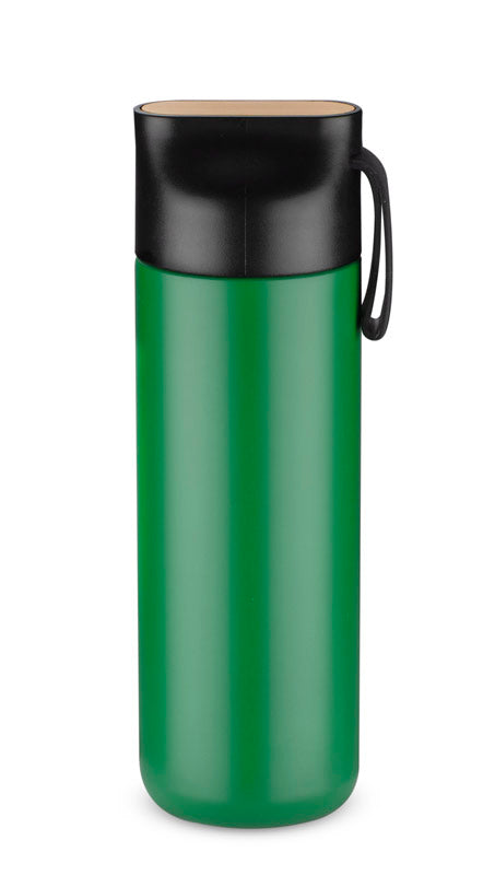 Ceļojumu termopudele ELSA 600 ml, zaļa