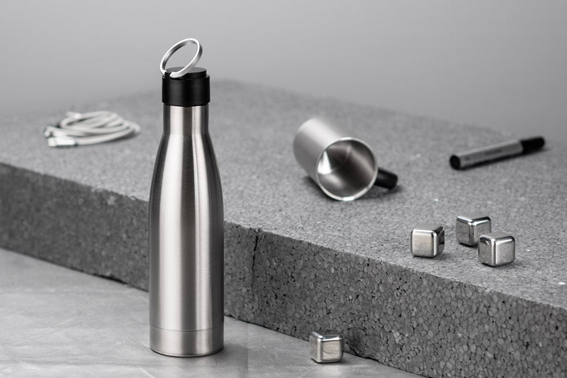 Ceļojumu vakuma pudele BONITA 500 ml, sudraba