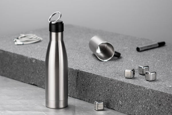 Ceļojumu vakuma pudele BONITA 500 ml, sudraba