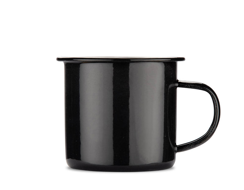 Krūze ar melnu emalju EMAL 300 ml