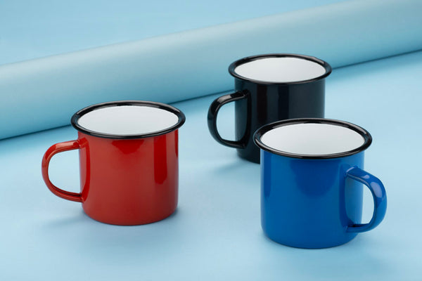 Krūze ar melnu emalju EMAL 300 ml