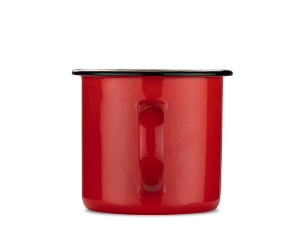 Krūze ar sarkanu emalju EMAL 300 ml