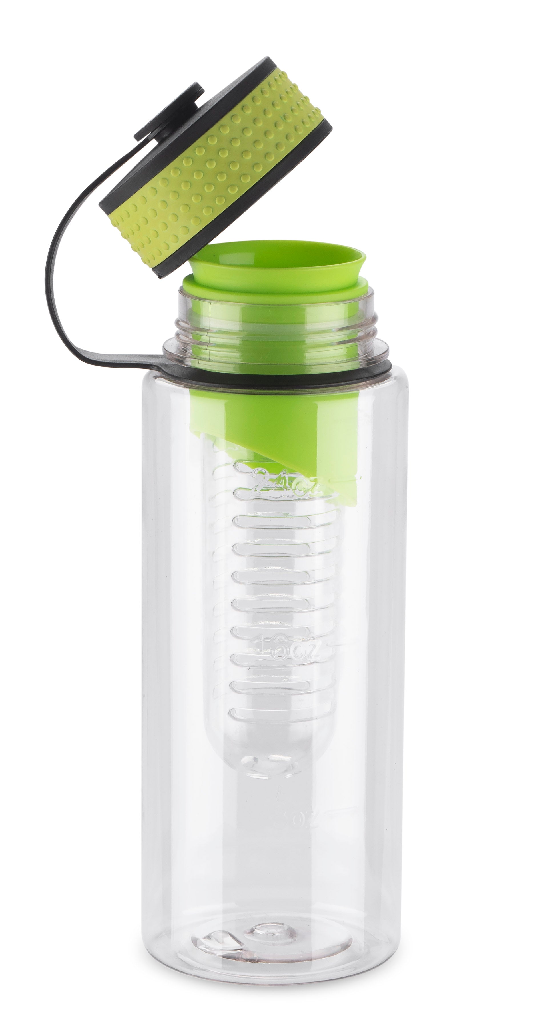 Ūdens pudele ar augļu uzglabāšanas groziņu FRUGT 800 ml