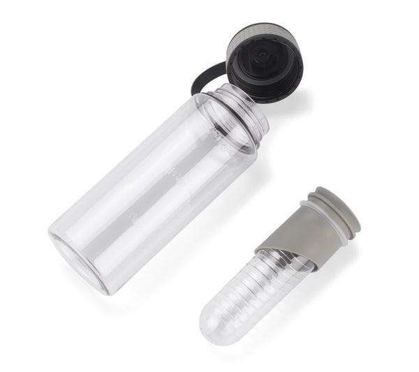 Ūdens pudele ar augļu uzglabāšanas groziņu FRUGT 800 ml