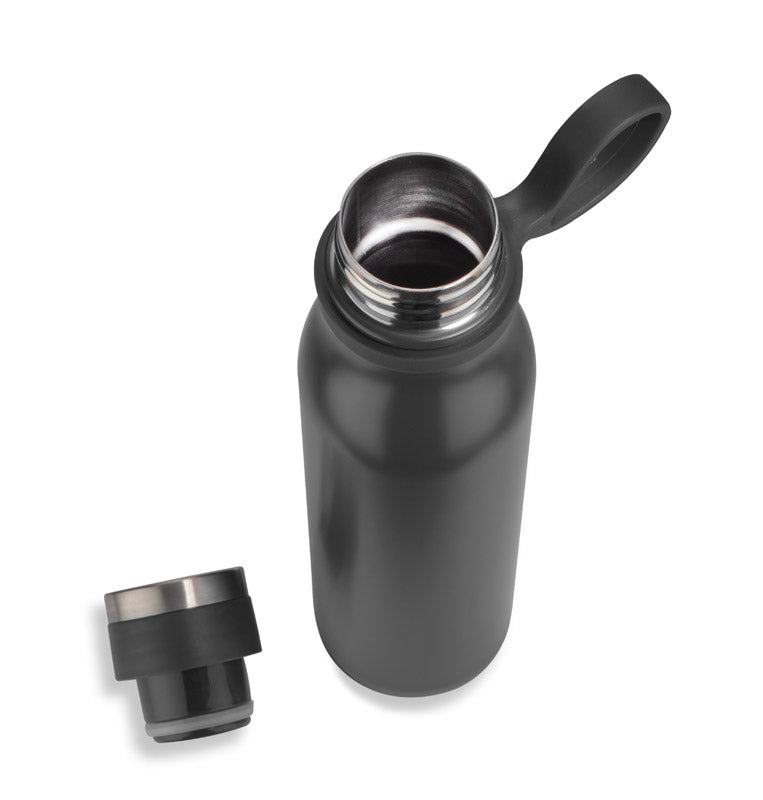 Ūdens pudele GRAVI 480 ml, melna