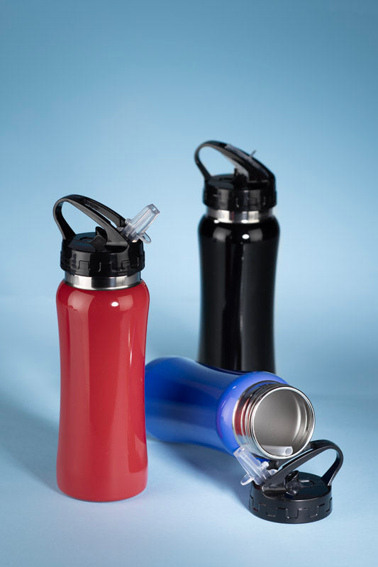 Ūdens pudele melna PATRO 600 ml