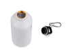 Alumīnija ūdens pudele TREKO 500 ml, balta