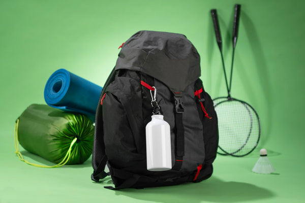 Alumīnija ūdens pudele TREKO 500 ml, balta