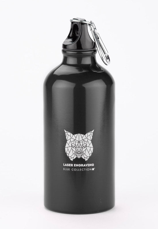 Alumīnija ūdens pudele TREKO 500 ml, melna
