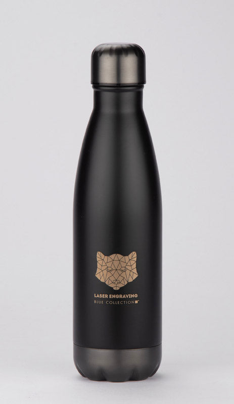 Ūdens Termo pudele WATRO 500 ml melna