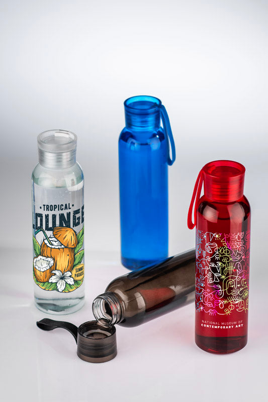 Stikla ūdens pudele VERRE 500 ml, sarkana