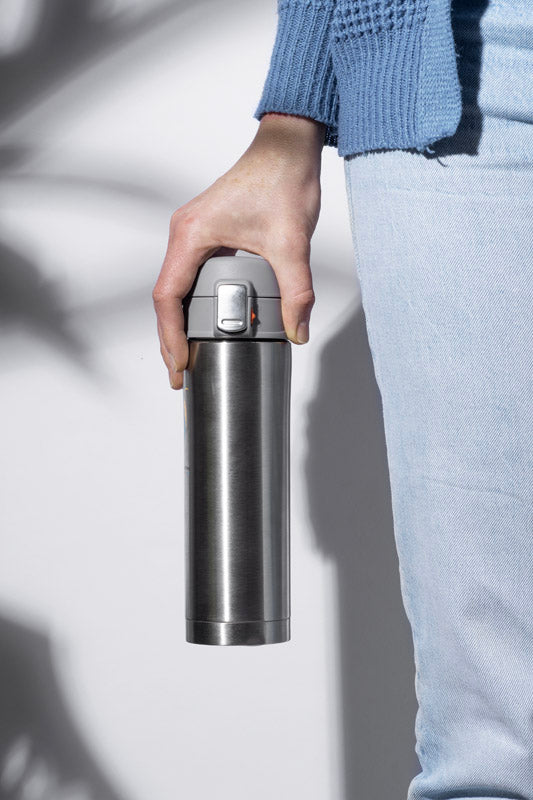 Termokrūze LOCK pelēka 440 ml