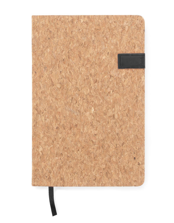 Piezīmju bloks MENTE ar USB zibatmiņu 16 GB, A5, melns