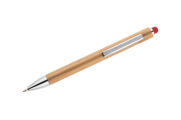 Bamboo touch pen TUSO, ar sarkanu uzgali