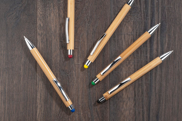 Bamboo touch pen TUSO, ar sarkanu uzgali