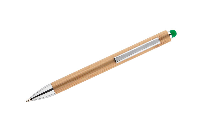 Bamboo touch pen TUSO, ar zaļu uzgali