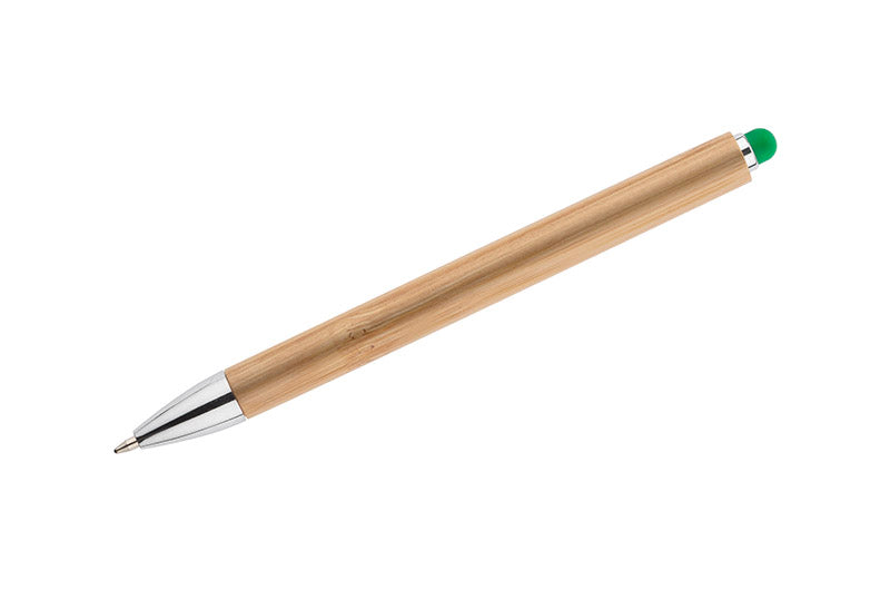 Bamboo touch pen TUSO, ar zaļu uzgali
