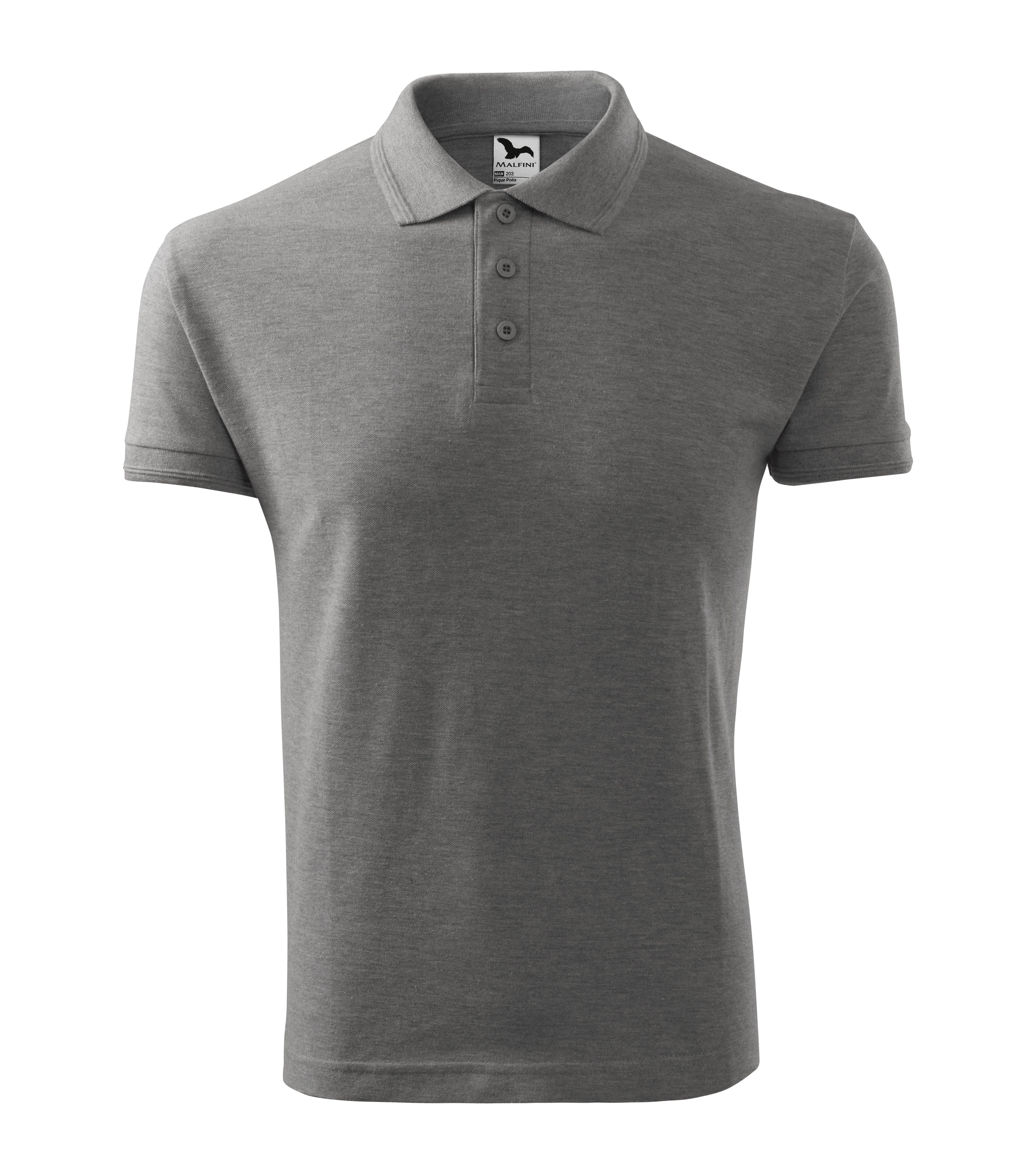 Malfini Pique Polo 203 dark grey
