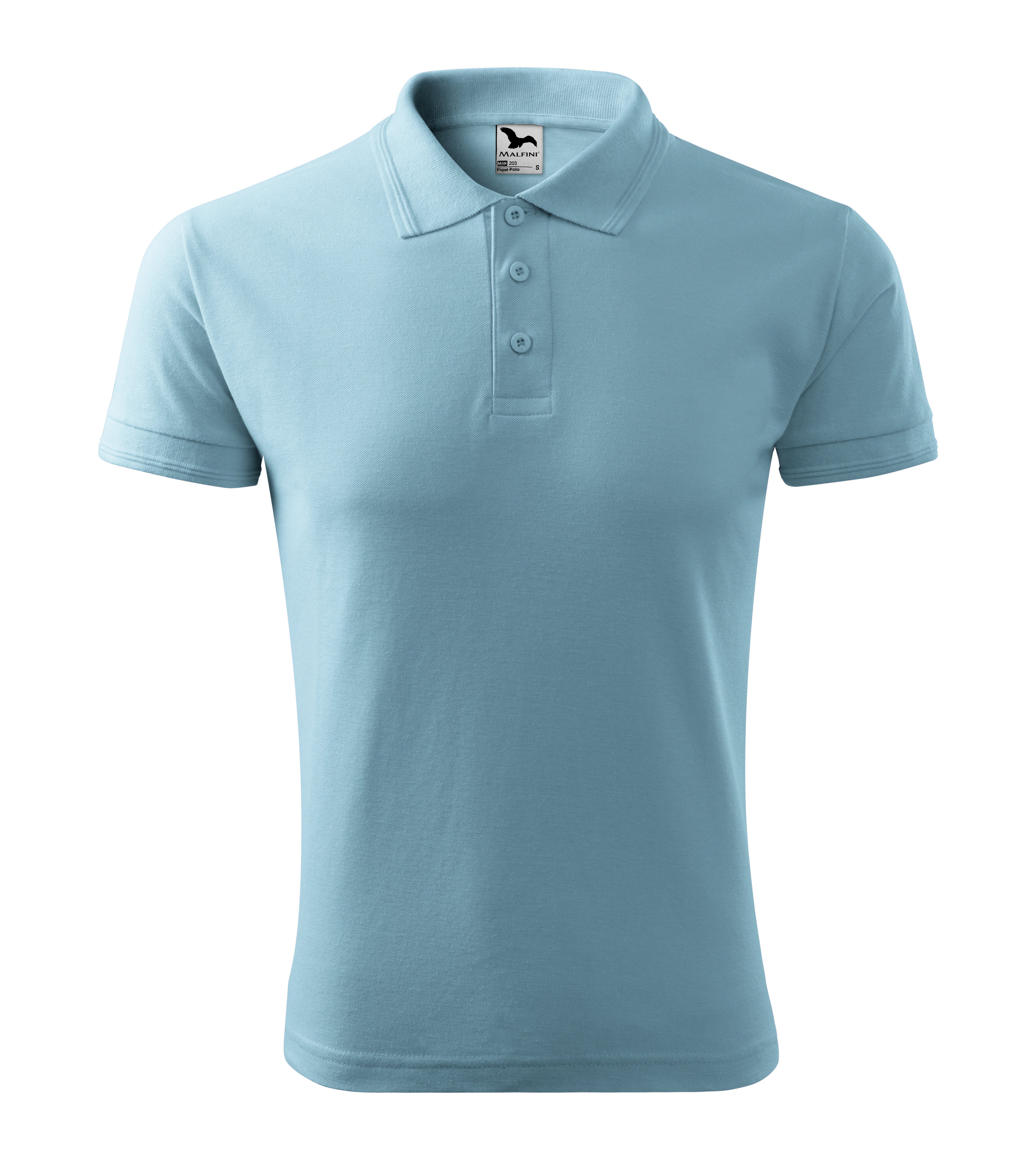 Malfini Pique Polo 203 sky blue