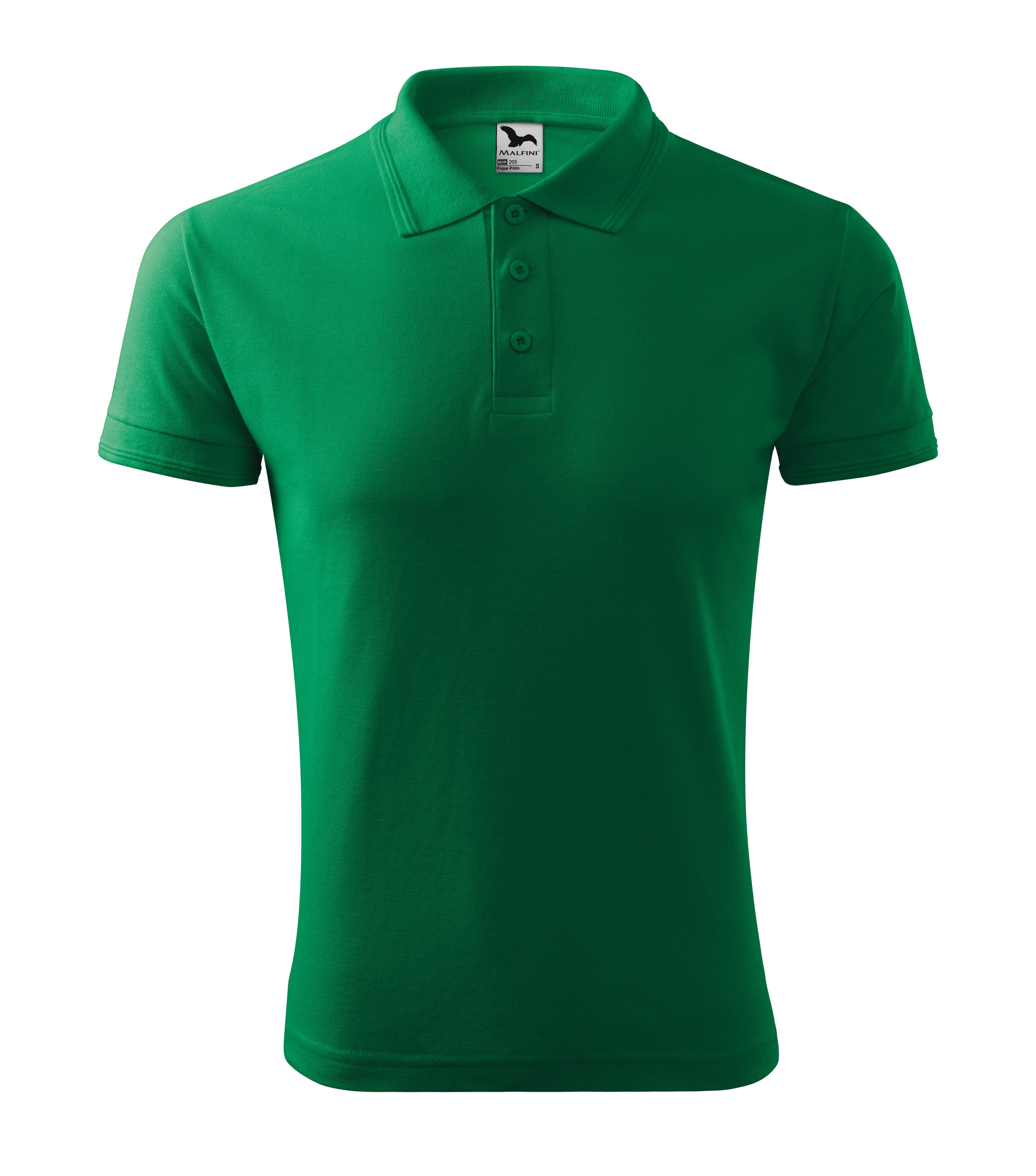 Malfini Pique Polo 203 kelly green