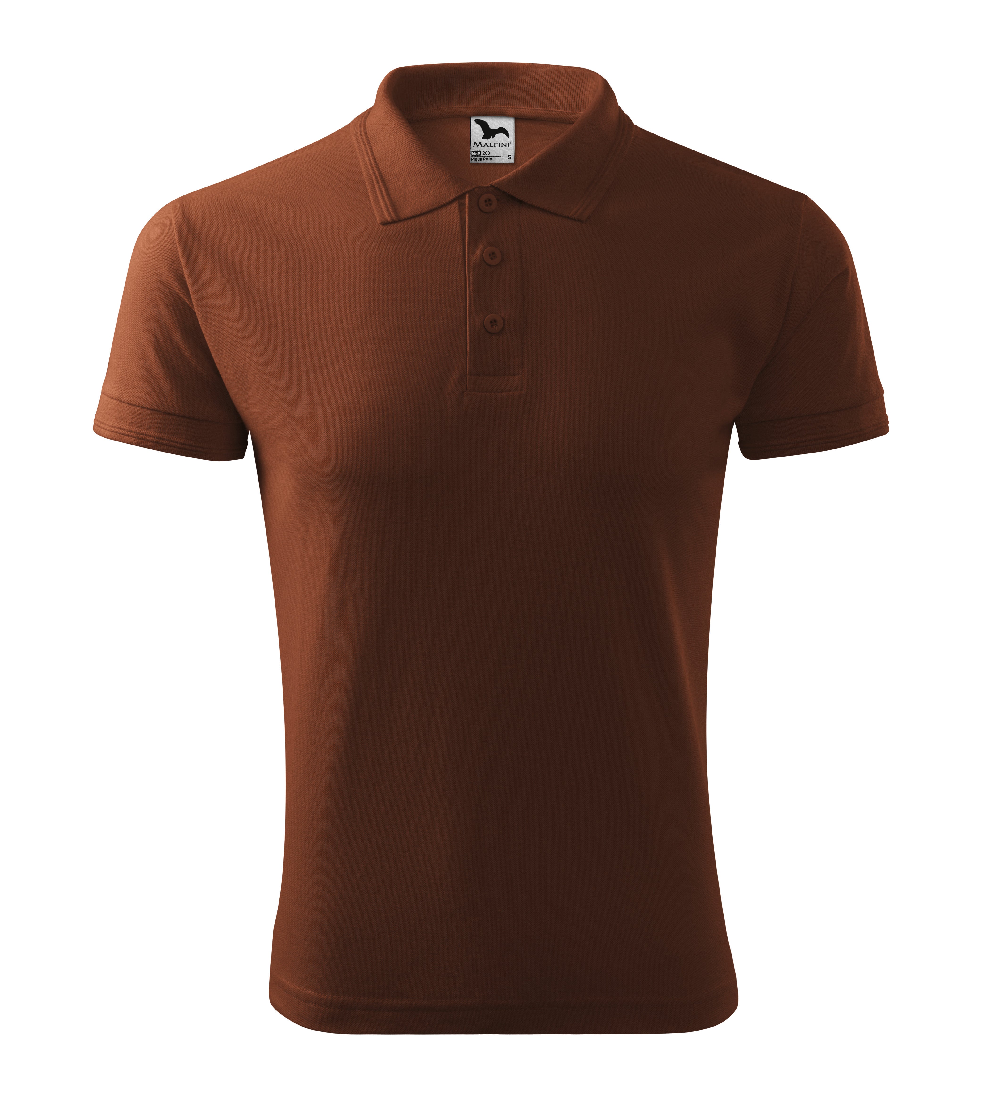 Malfini Pique Polo 203 chocolate