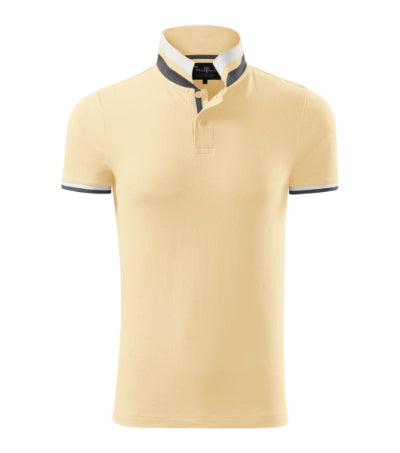 Vīriešu polo krekls COLLAR UP vanilla