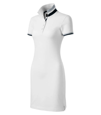 Polo kleita Dress up white