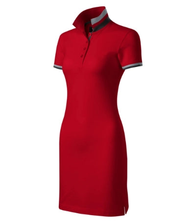 Polo kleita Dress up red