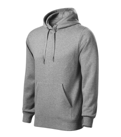 Cape hoodie grey melange