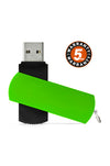 Zibatmiņa ALLU 8 GB, zaļa