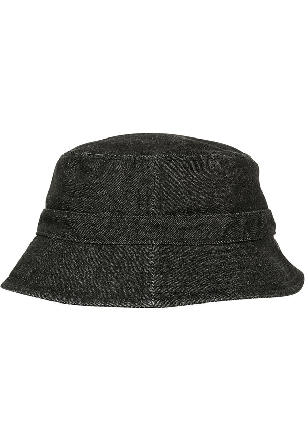 YUPOONG FLEXFIT Denim Bucket Hat black