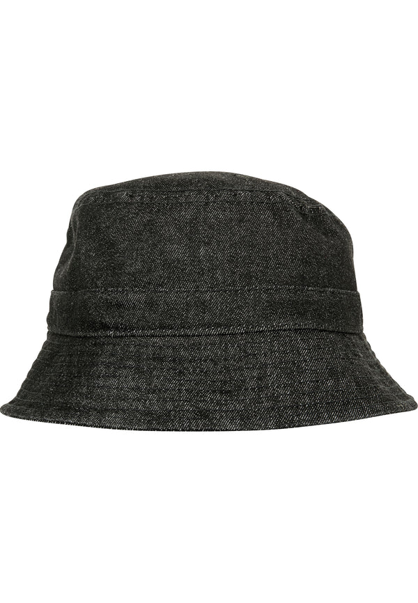 YUPOONG FLEXFIT Denim Bucket Hat black