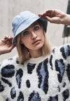 YUPOONG FLEXFIT Denim Bucket Hat blue
