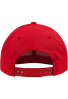 Cepure Yupoong Curved Classic Snapback red