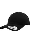 Cepure Yupoong Curved Classic Snapback black